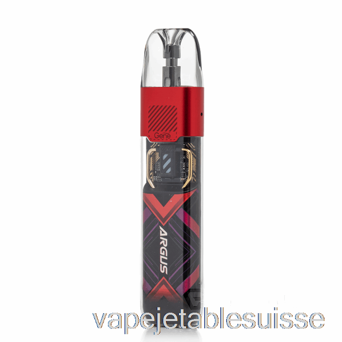 Vape Suisse Voopoo Argus P1s 25w Système De Pod Cyber Rouge